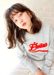 Aラインパーマスタイル